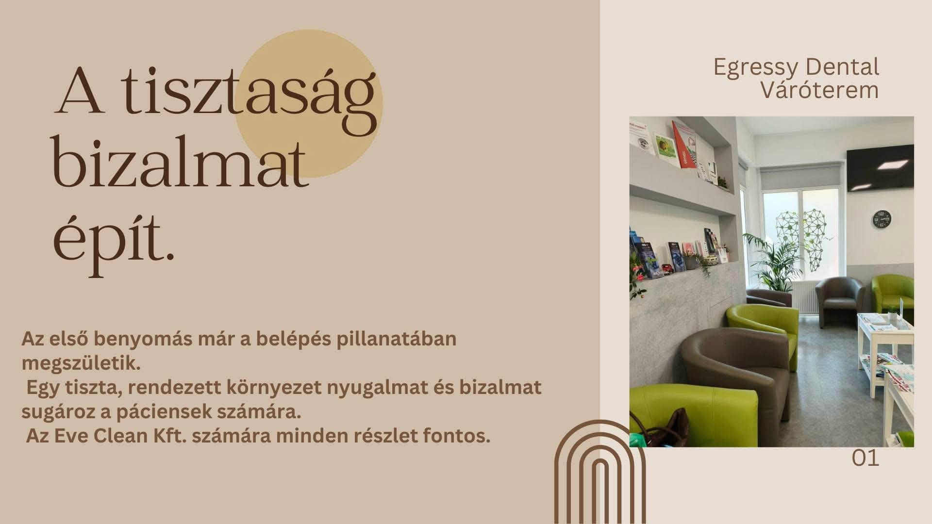 Egressy Dental váróterem